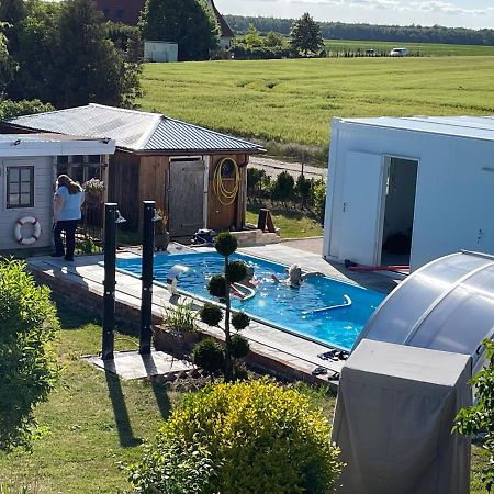 Urlaub Nahe Der Peene Naehe Der Ostsee Rustow Exterior foto