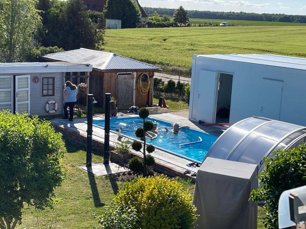 Urlaub Nahe Der Peene Naehe Der Ostsee Rustow Exterior foto